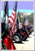 Motorcycle Memorials by Abel