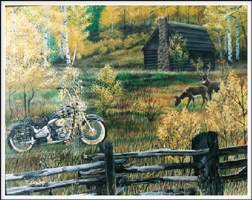 Deer Camp Repairs by C. King Lang